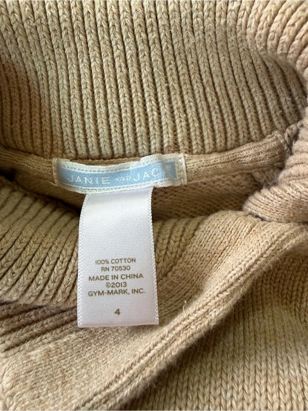 Janie and Jack Fair Isle Husky Dog Sweater